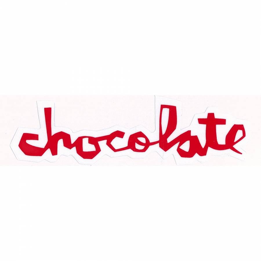 Chocolate Skateboards Chunk Logo Sticker
