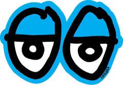 Krooked Eyes Medium Sticker