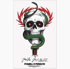 Bones Brigade Mike McGill Skull & Snake 6" Sticker