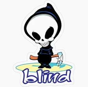 Blind Skateboards Reaper Sticker