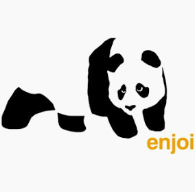 Enjoi Skateboards Panda Sticker