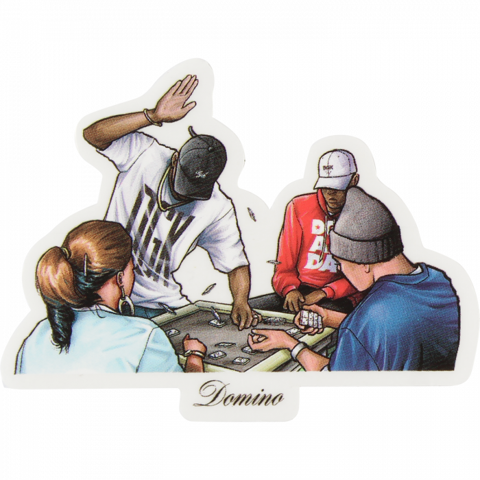 DGK Domino Sticker - 3.75x2.75