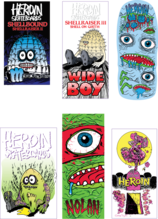 Heroin Shell Bound 12 Pack Assorted Stickers