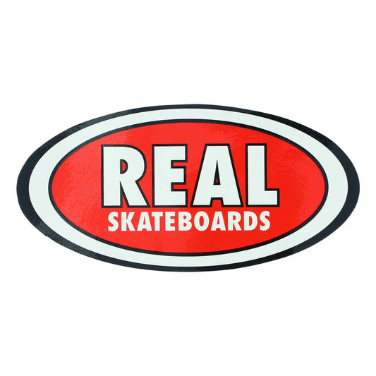 Real Skateboards Oval Logo Sticker