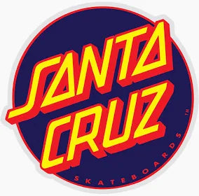 Santa Cruz 3" Classic Navy Dot Sticker