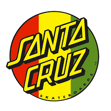 Santa Cruz 3" Classic Rasta Dot Sticker